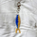 Blue Tang Fish Keychain